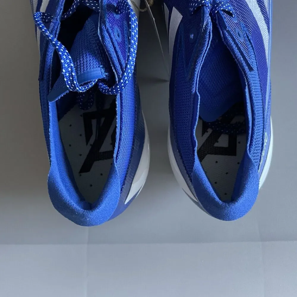 NWT Adidas ADIZERO ELECTRIC Football Cleats Royal Blue IH7449 Men’s Sz 12.5